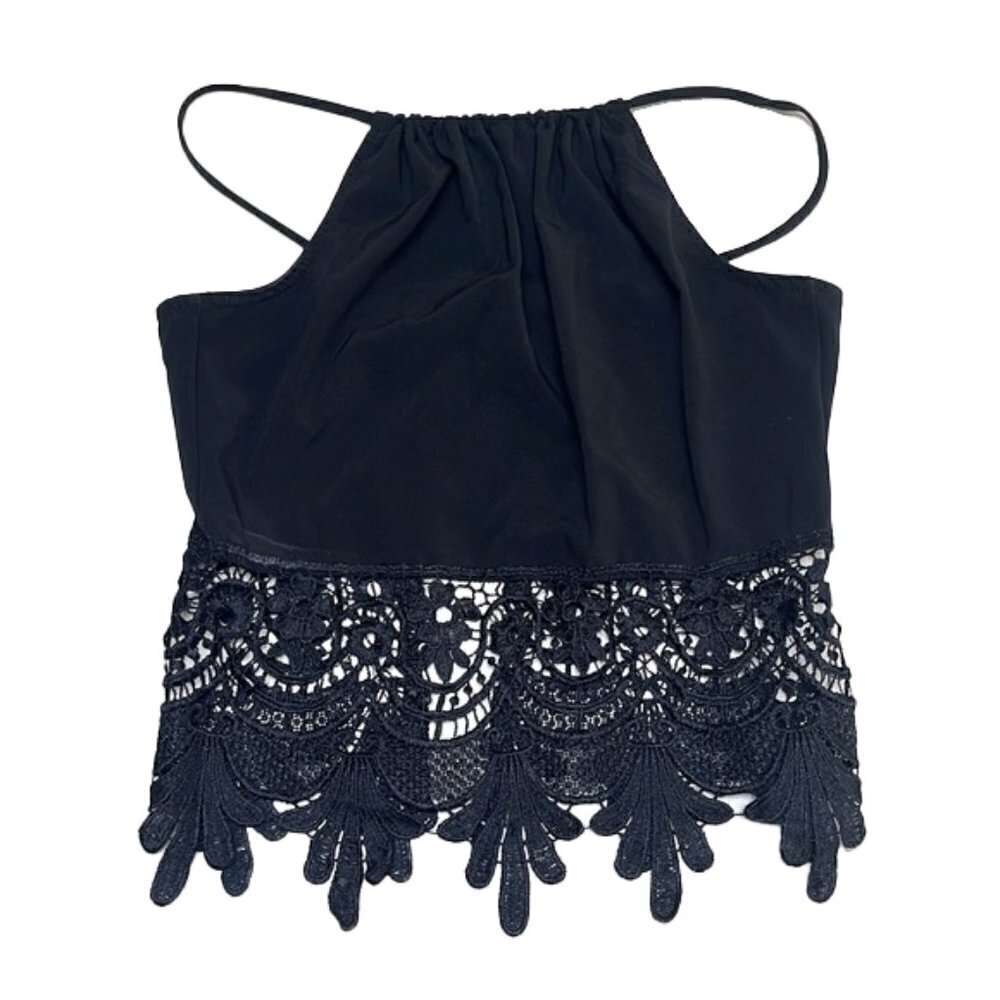 ❤️ LOVE CULTURE Women’s crop lace Top Size S